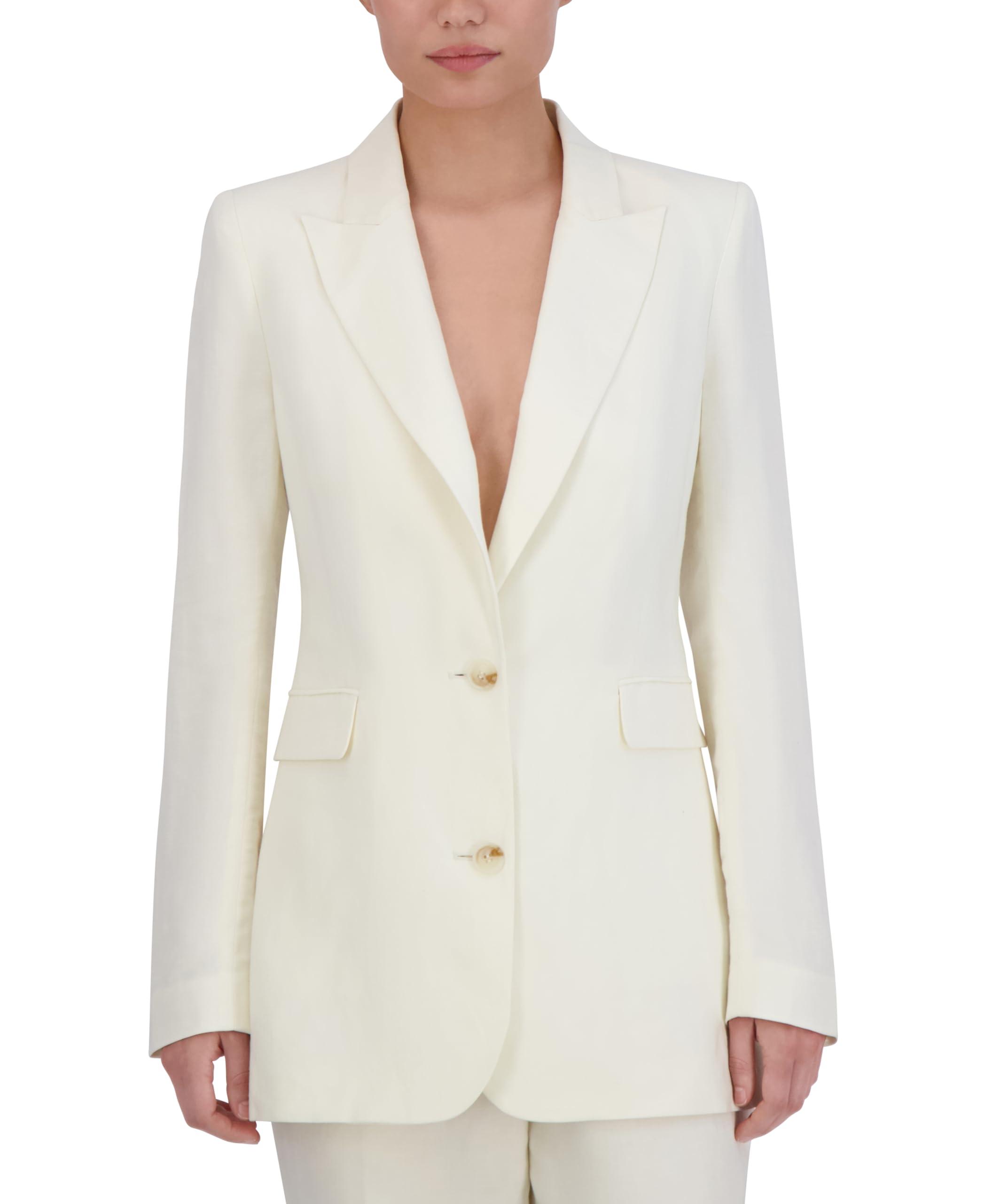 Bcbgmaxazria white blazer hot sale