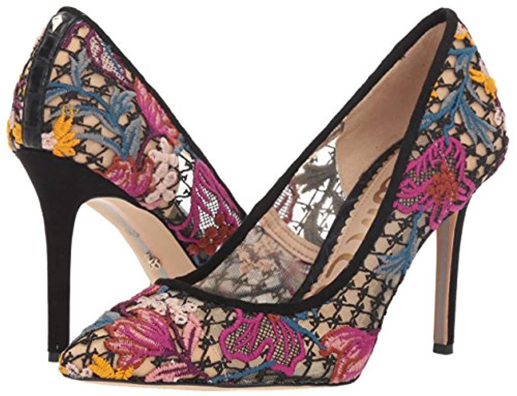 sam edelman hazel multi floral lace