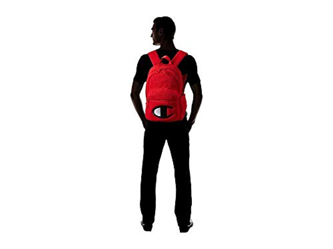 champion mini supercize sherpa backpack