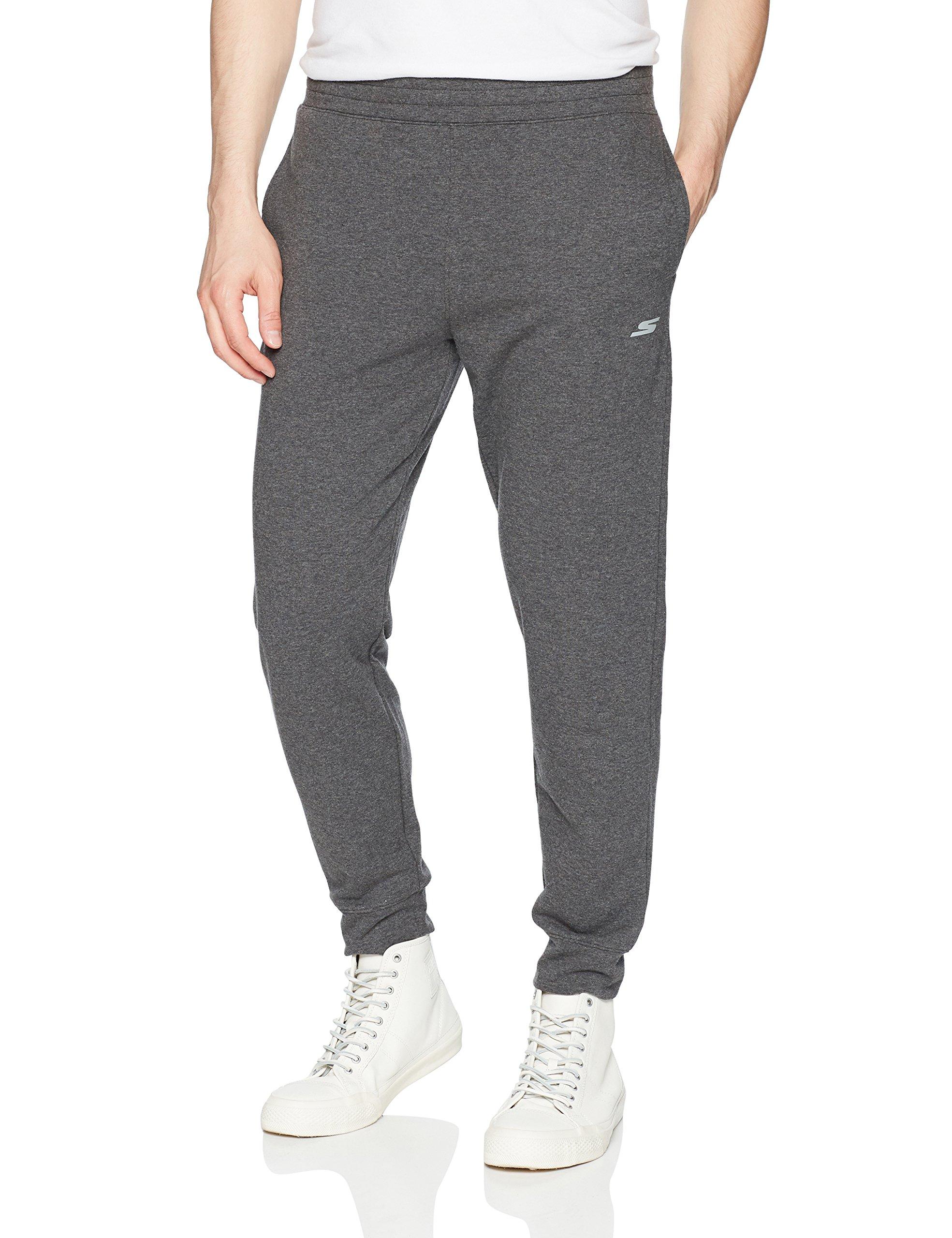 Skechers Go Train Rep Jogger Workout Sweatpants, Charcoal, Large in ...