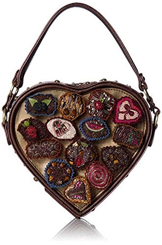 Mary Frances Temptations Embellished Heart Shaped Box Of