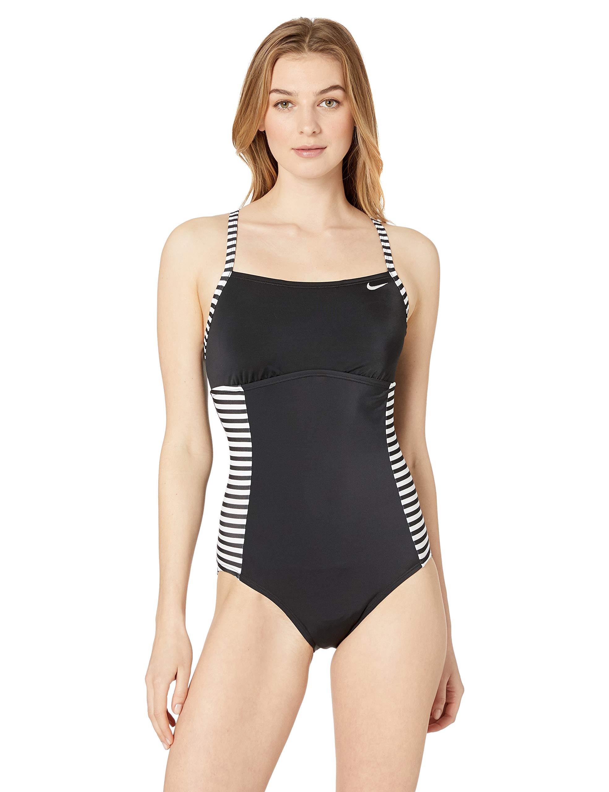 nike swim crossback one piece