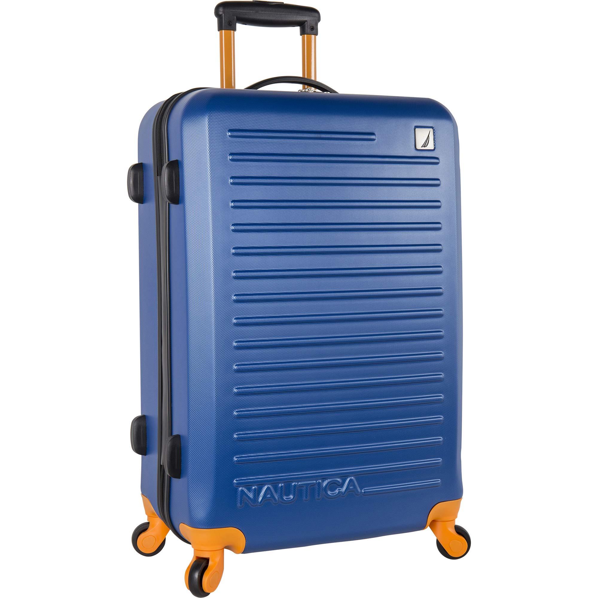 Nautica Ahoy Hardside Expandable 4-wheeled Luggage-24 Inch Checked Size in  Blue | Lyst