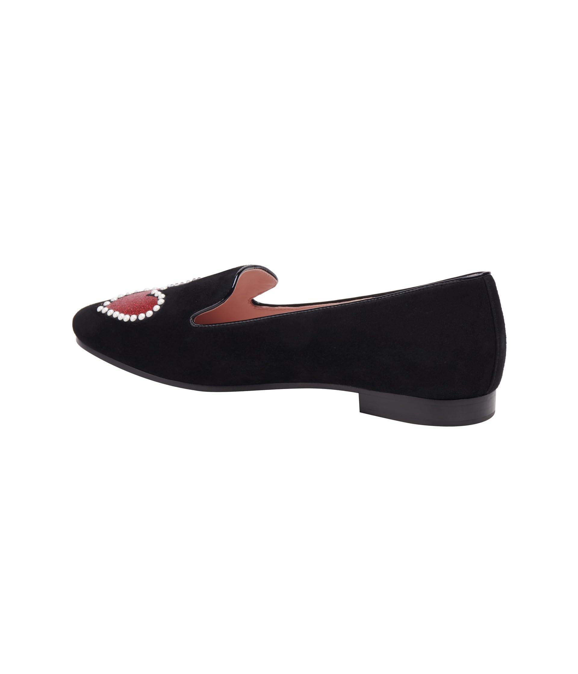 Kate Spade Lounge Hearts Ballet Flat in Black Lyst