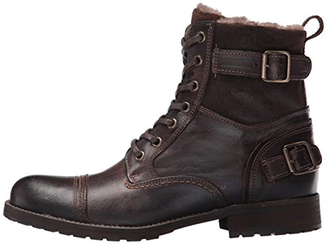 ALDO Gerrade Combat Boot in Brown for Men - Lyst