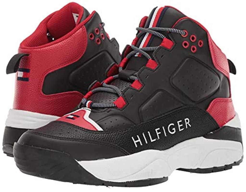 tommy hilfiger black canvas shoes