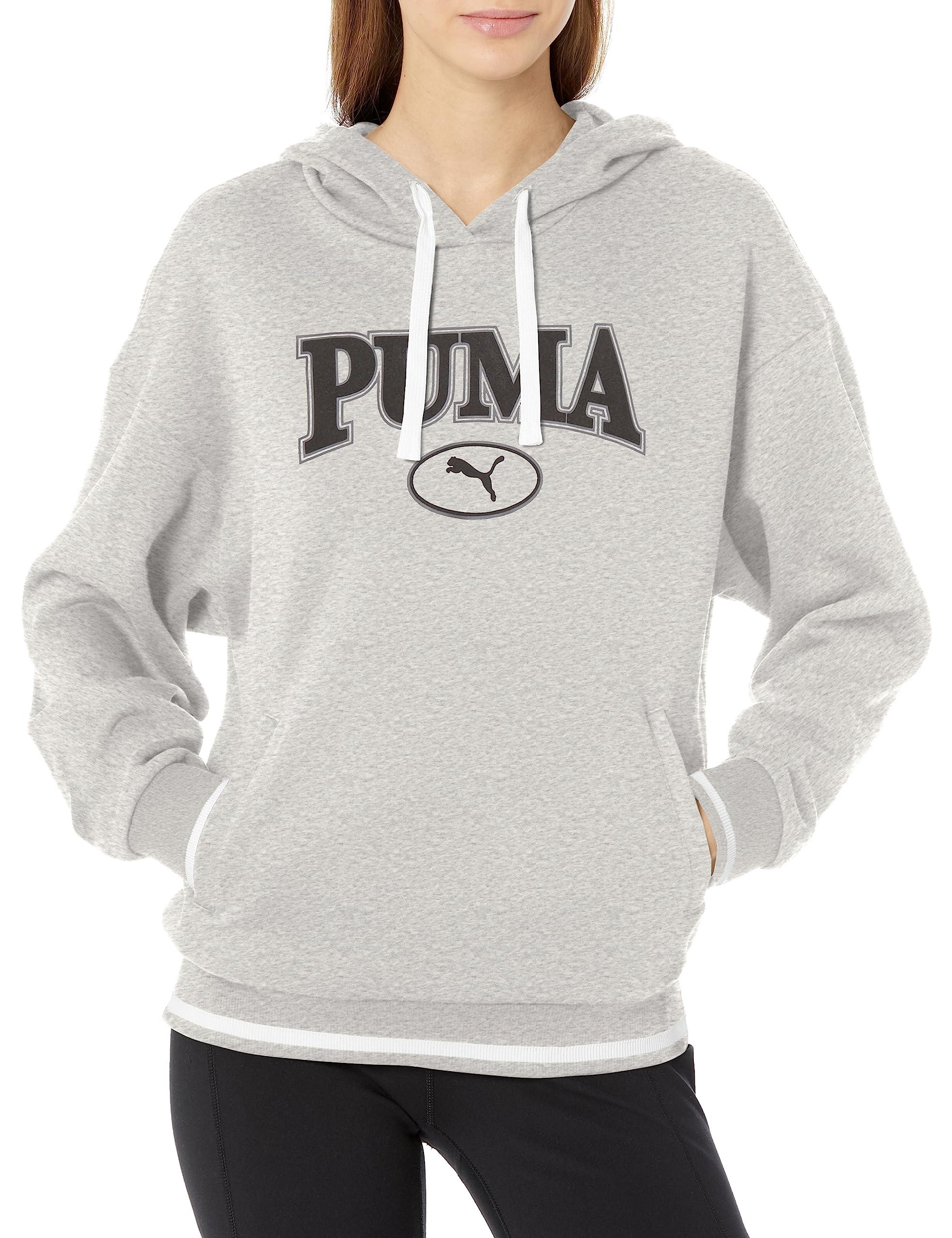 Puma Downtown Women's Graphic Hoodie, Black, L