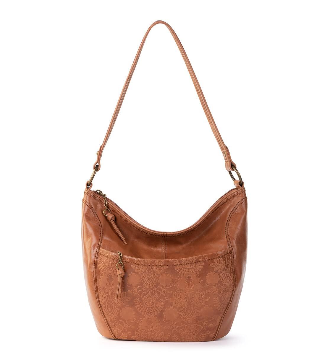 The Sak Womens Iris Leather Large Hobo in Brown | Lyst