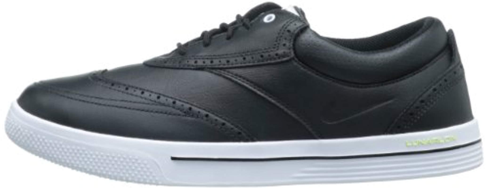 Nike Lunar Swingtip Leather Golf Shoes S in Black for Men | Lyst