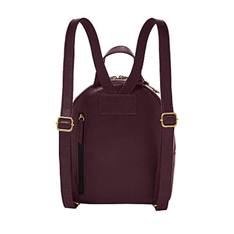 fossil megan backpack fig
