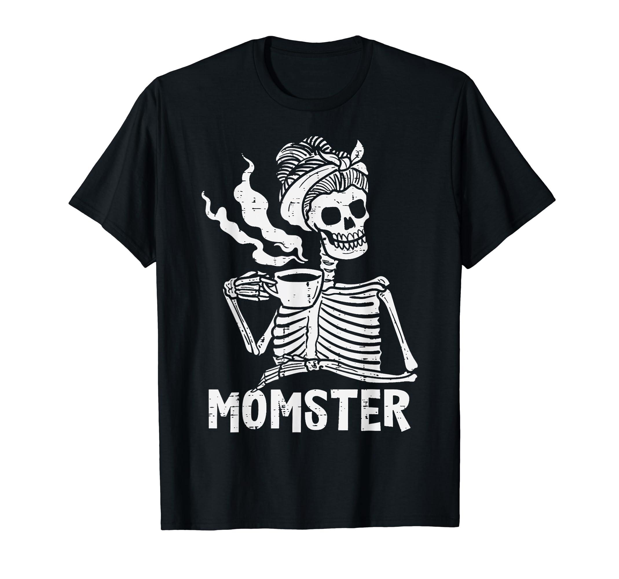 Cool Moms Club Skeleton T-Shirt, Halloween Mom Tee SHirt, Cool Mom