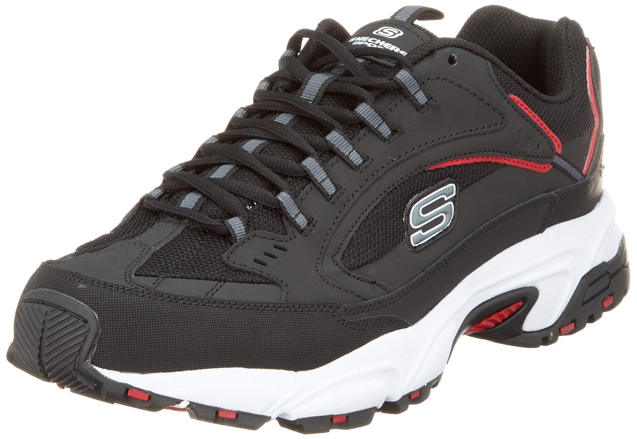 Skechers Stamina Cutback Trainers in Black/Navy (Black) for Men - Save ...