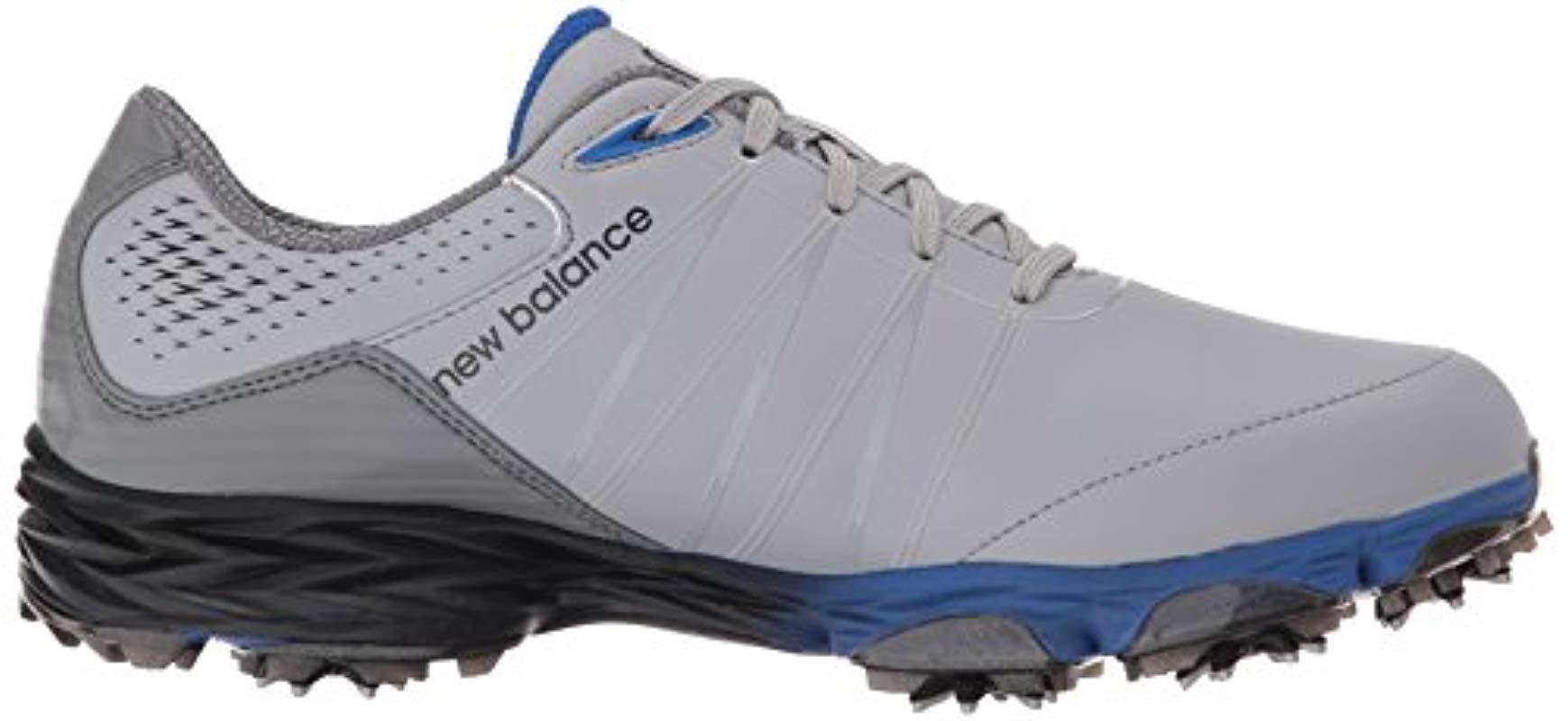 new balance men's nbg2004 waterproof spiked comfort golf shoe