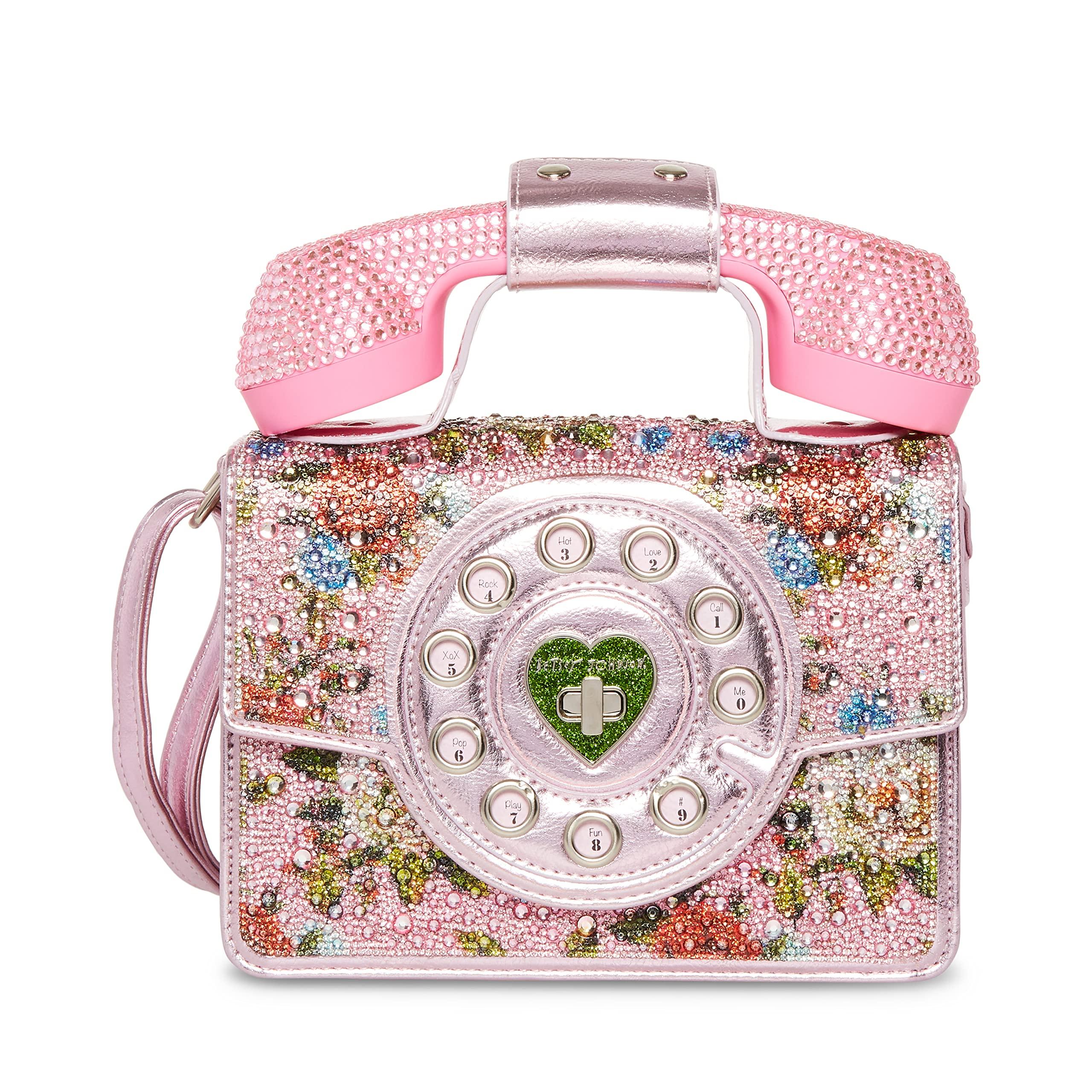 Betsey Johnson Gimme A Ring Phone Bag in Pink Lyst