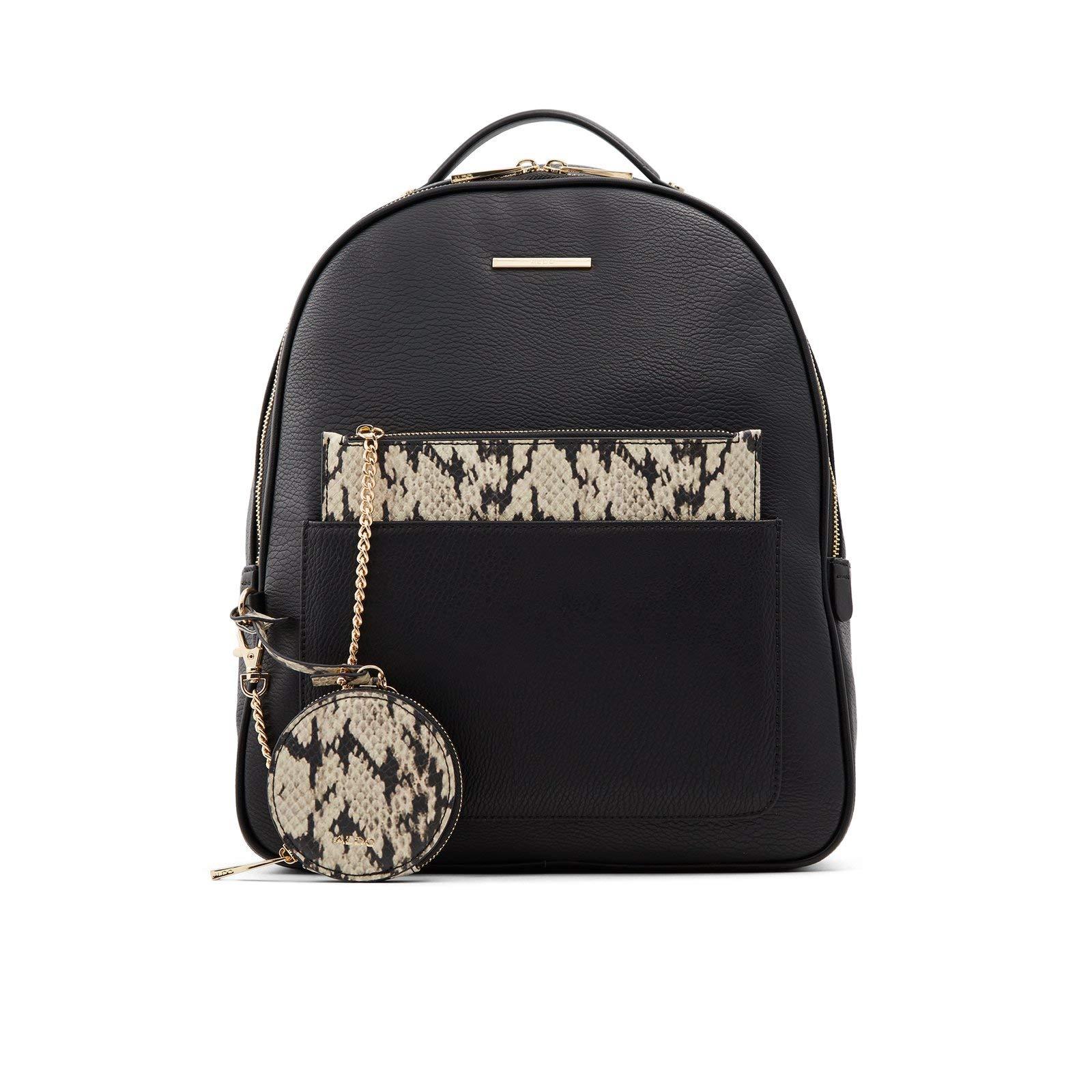 aldo black backpack