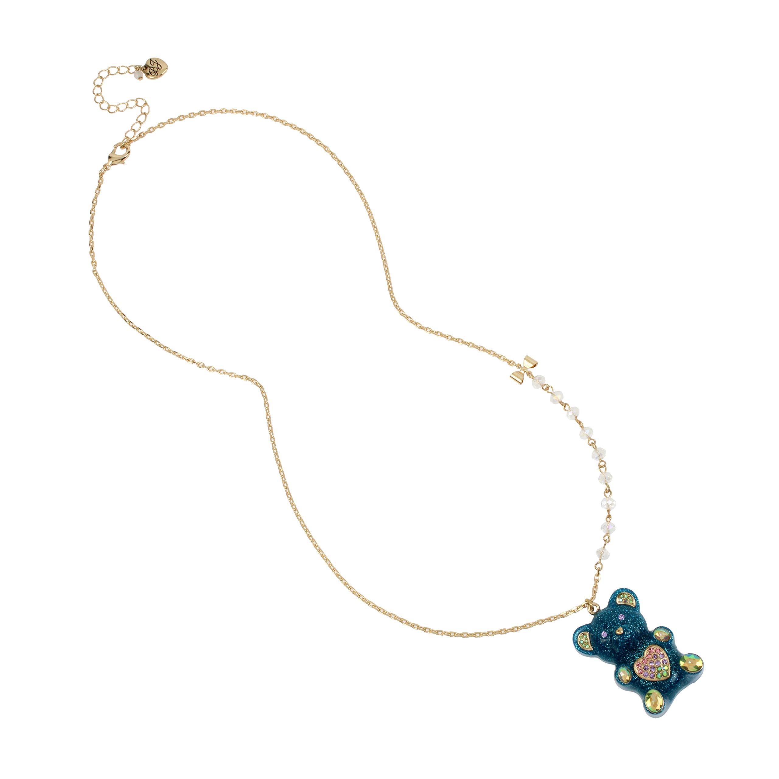 Betsey Johnson Gummy Bear Long Pendant 