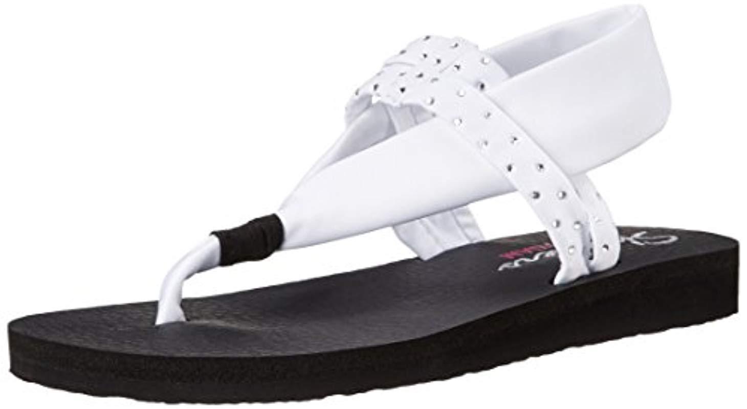 Skechers Meditation-studio Kicks White in Black | Lyst