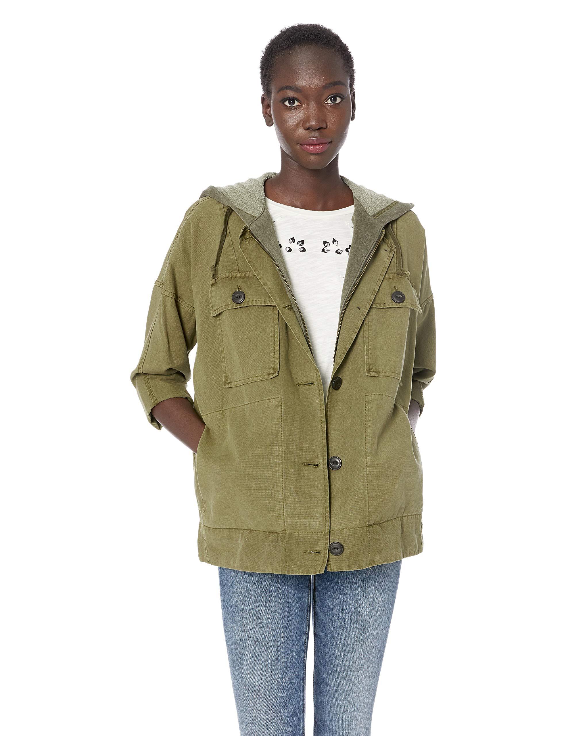 Lucky brand hooded utility jacket Clearance