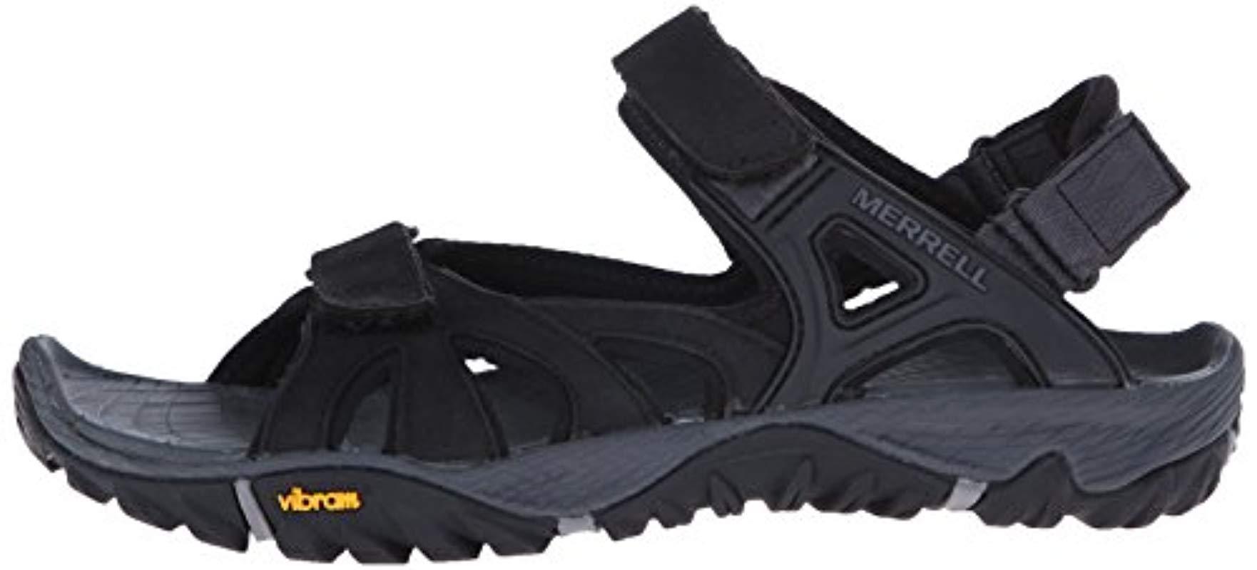 Merrell All Out Blaze Sieve Convert Hiking Sandals in Black for Men | Lyst