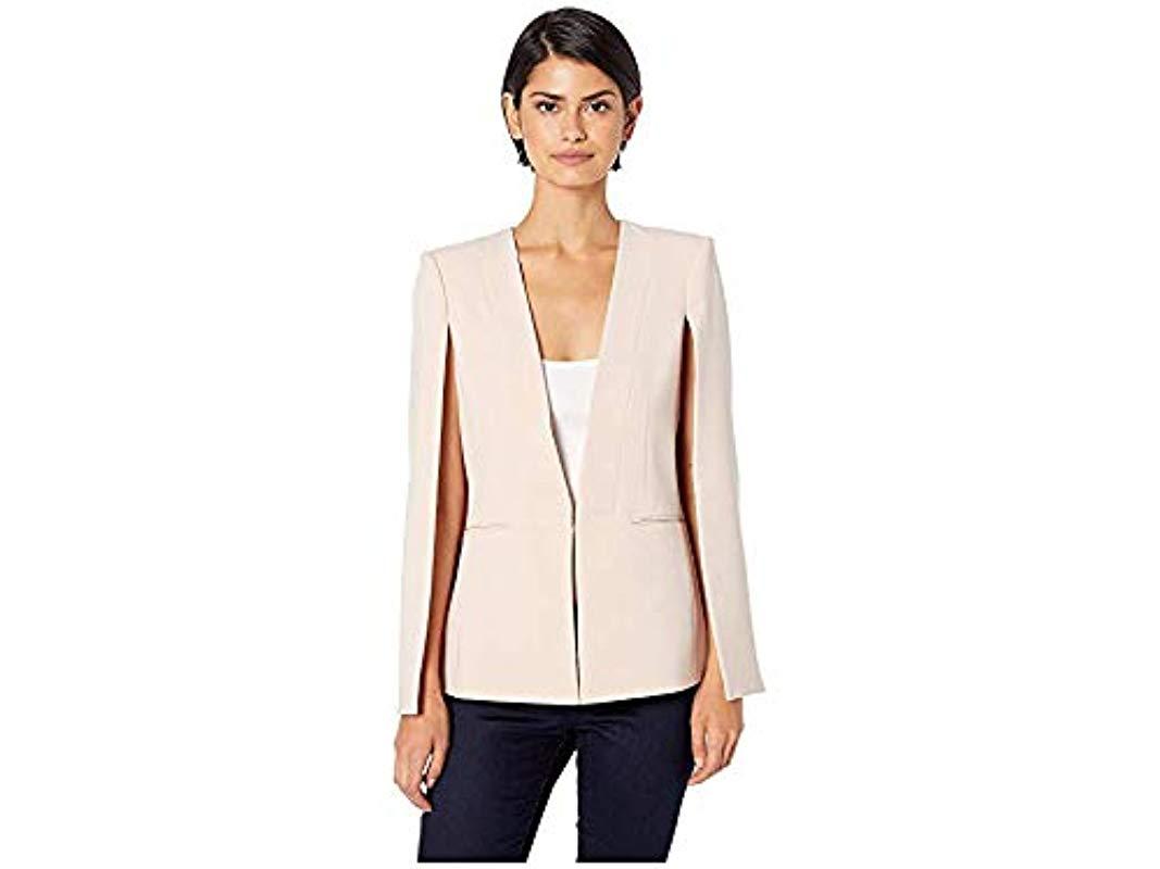 bcbgmaxazria cape jacket