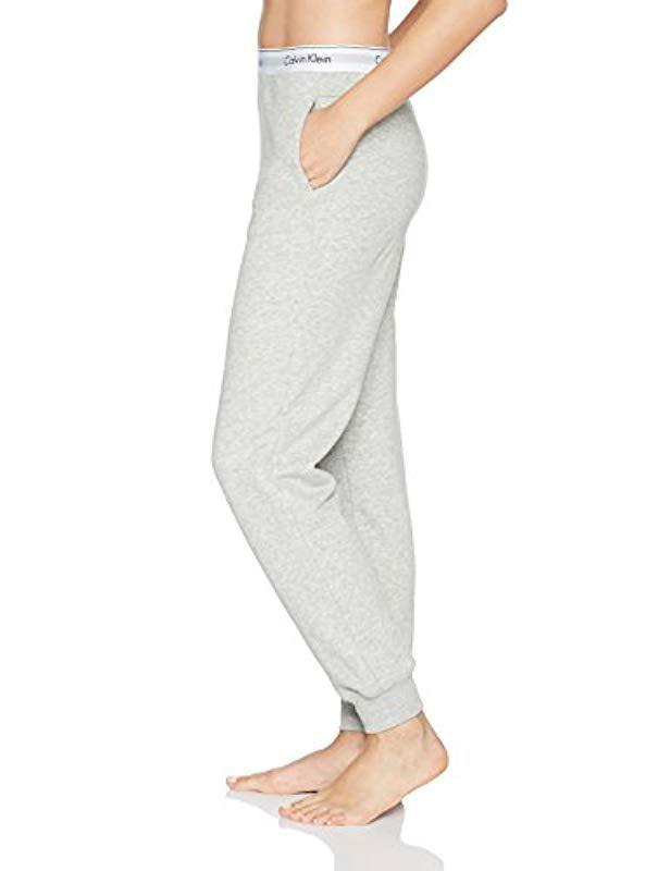 grey calvin klein joggers womens