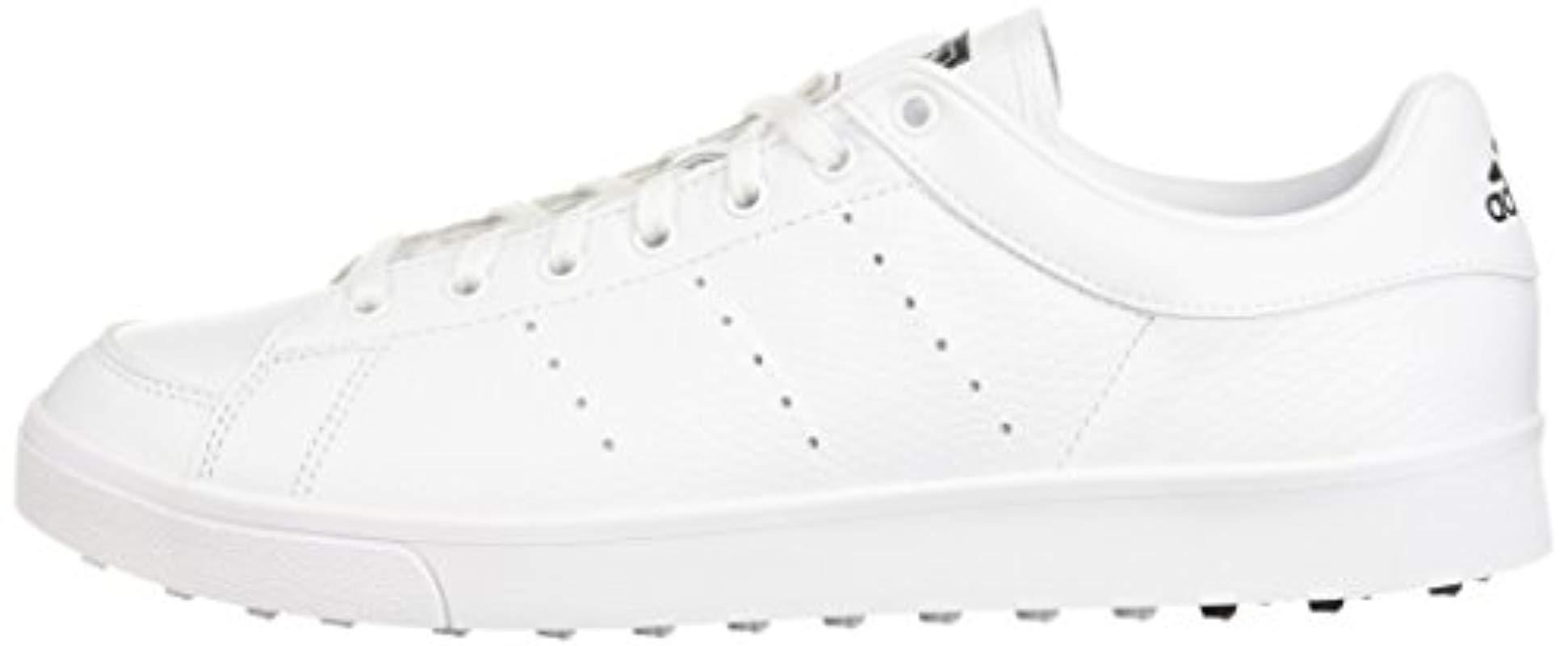 adidas Adicross Classic Golf Shoes in White for Men | Lyst