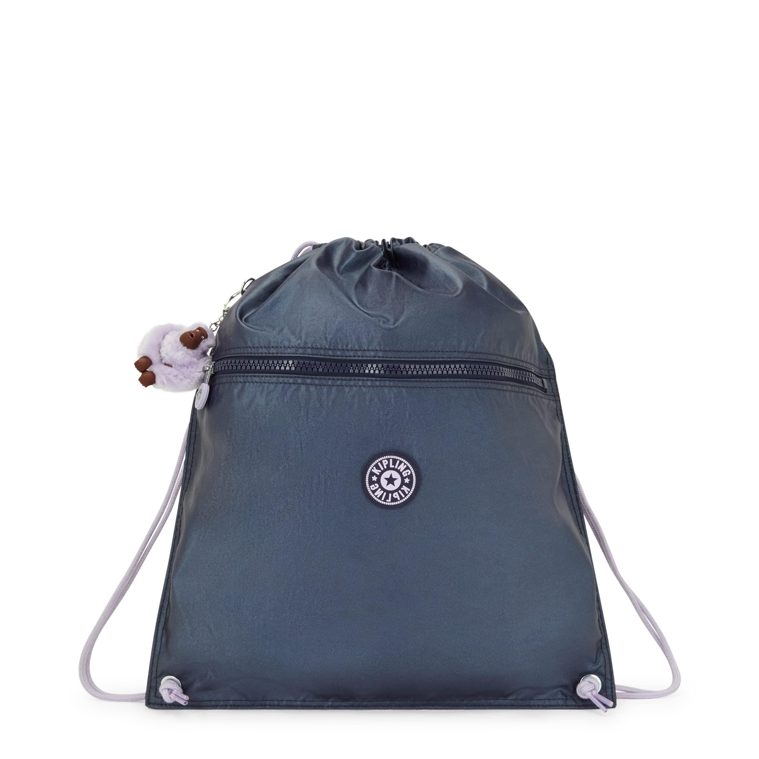 Kipling Backpack Supertaboo Admiral Bl Met Medium in Blue | Lyst