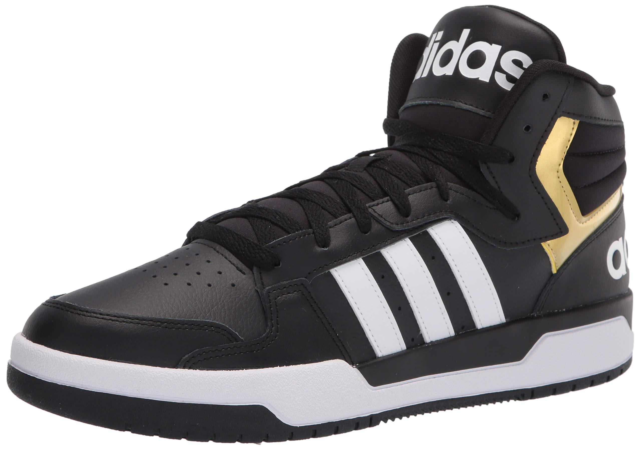 adidas Entrap Mid Basketball Shoe in Black/Vivid Red/White (Black) for Men  | Lyst