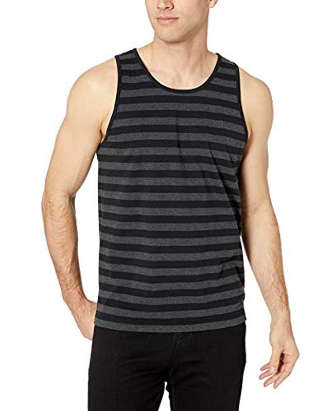 Amazon Essentials Slimfit Ringer Tank Top in Black for Men Save 10