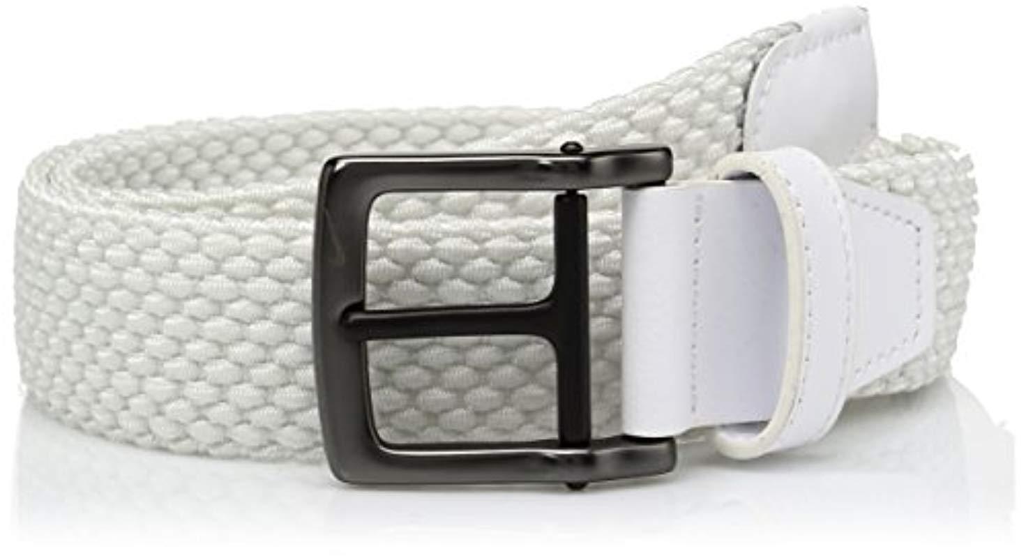 Nike Leather G-flex Woven Stretch Golf Belt, White, 32 for Men - Save 77% -  Lyst