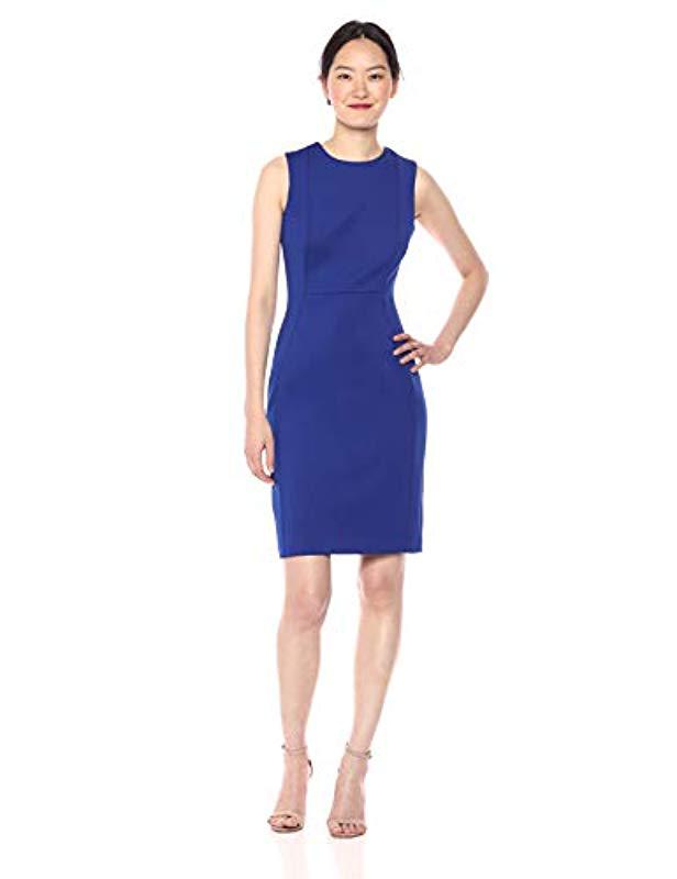calvin klein scuba sheath