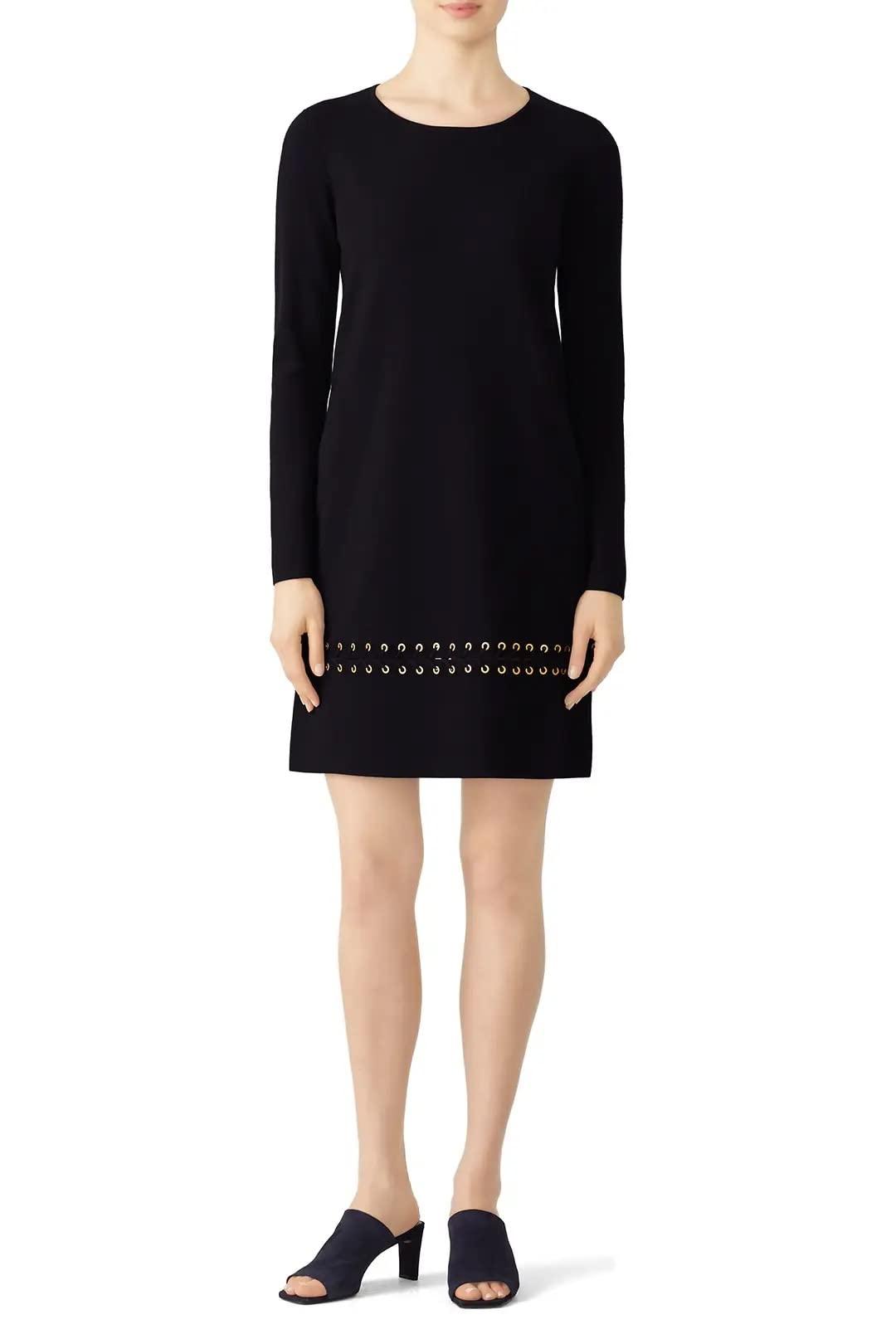 Tory Burch Rent The Runway Pre-loved Harley Sweater Dress in Black | Lyst
