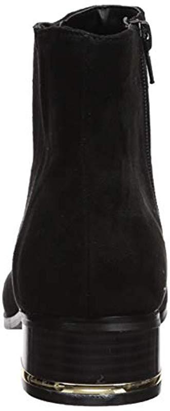 kensie faulkner block heel booties