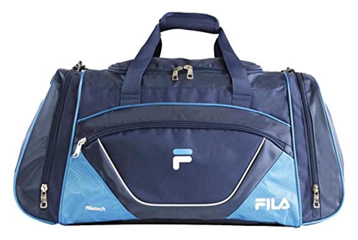 Fila Synthetic Acer Large Sport Duffel Bag in Navy/Blue (Blue) for Men