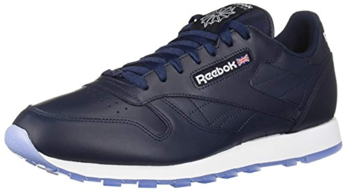 Reebok Classic Leather Ice-m in Blue for Men | Lyst