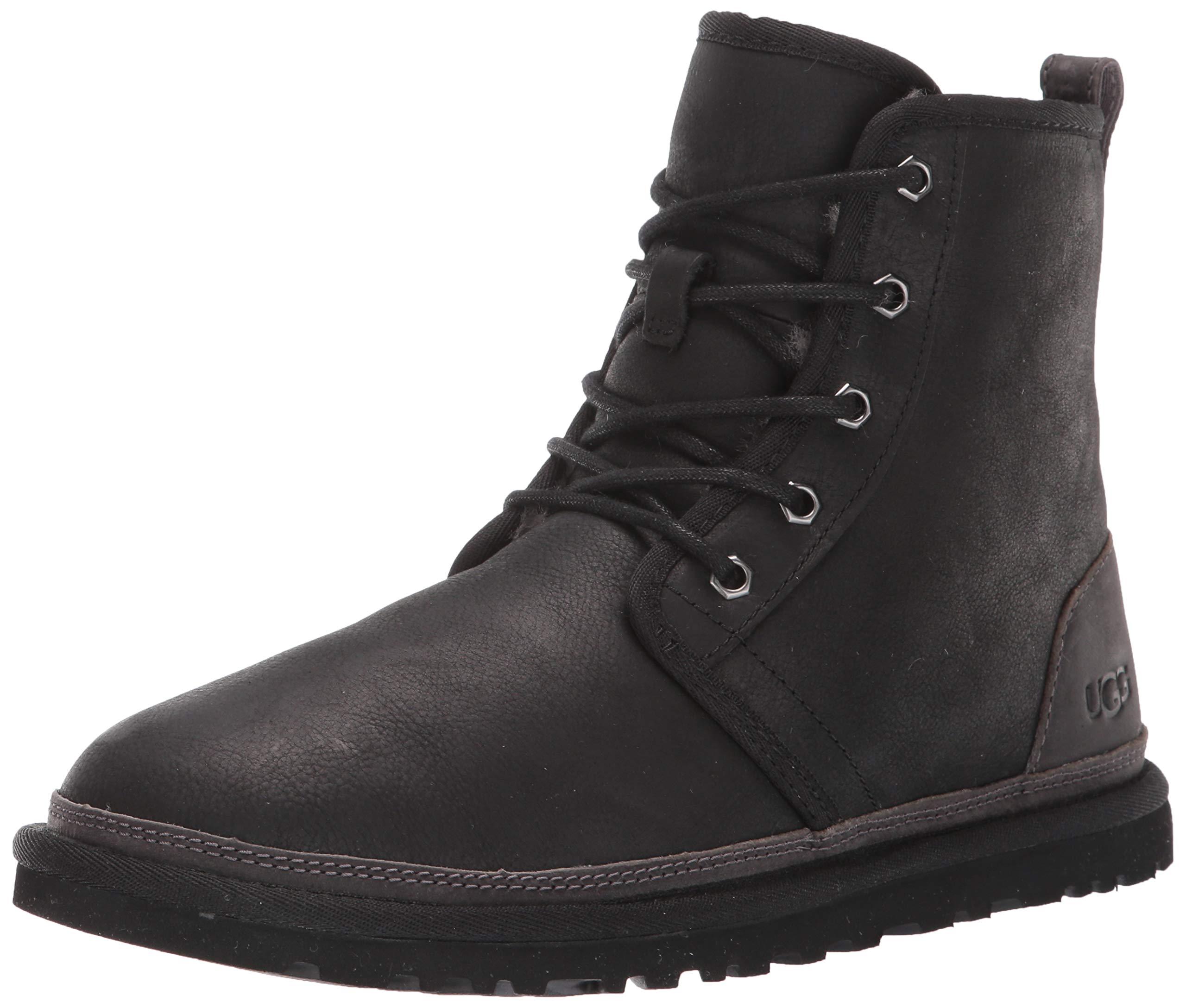 UGG Harkley Leather Chukka Boot in Black for Men - Lyst