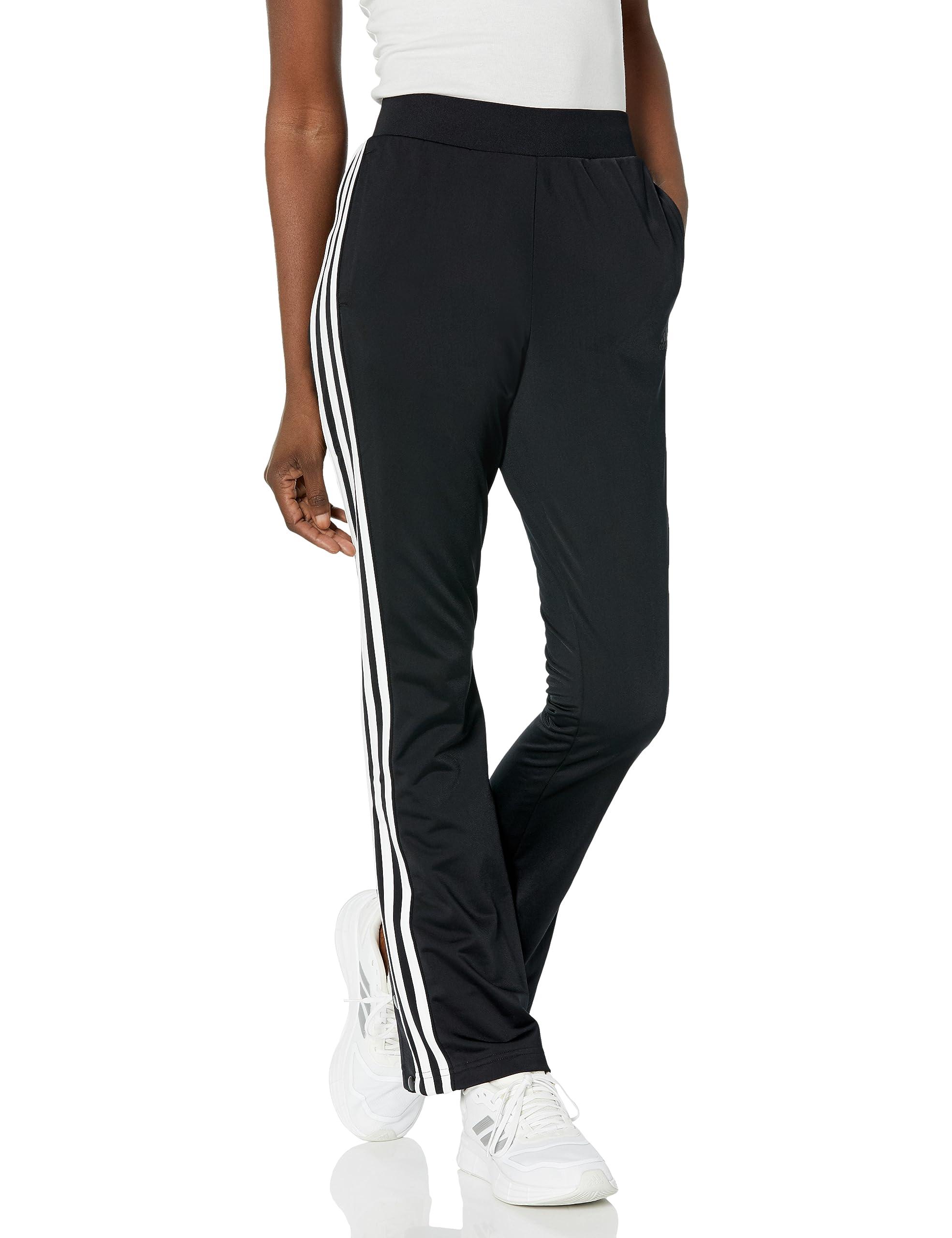 adidas S 1/4 Snap Tricot Pants in Black
