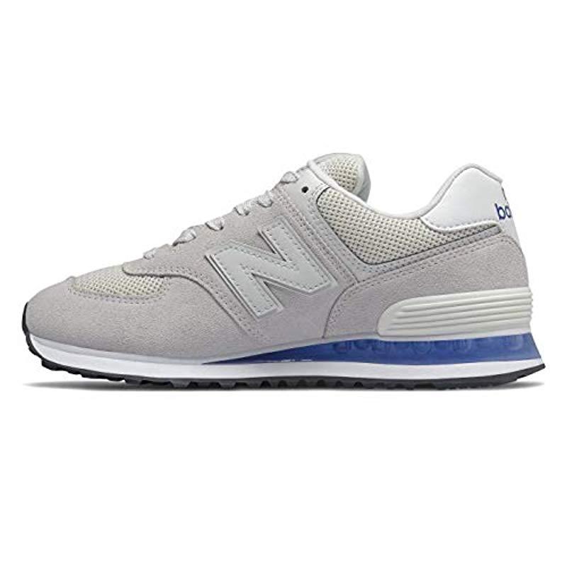 New Balance Iconic 574 V2 Sneaker, White/uv Blue, 10.5 B Us | Lyst