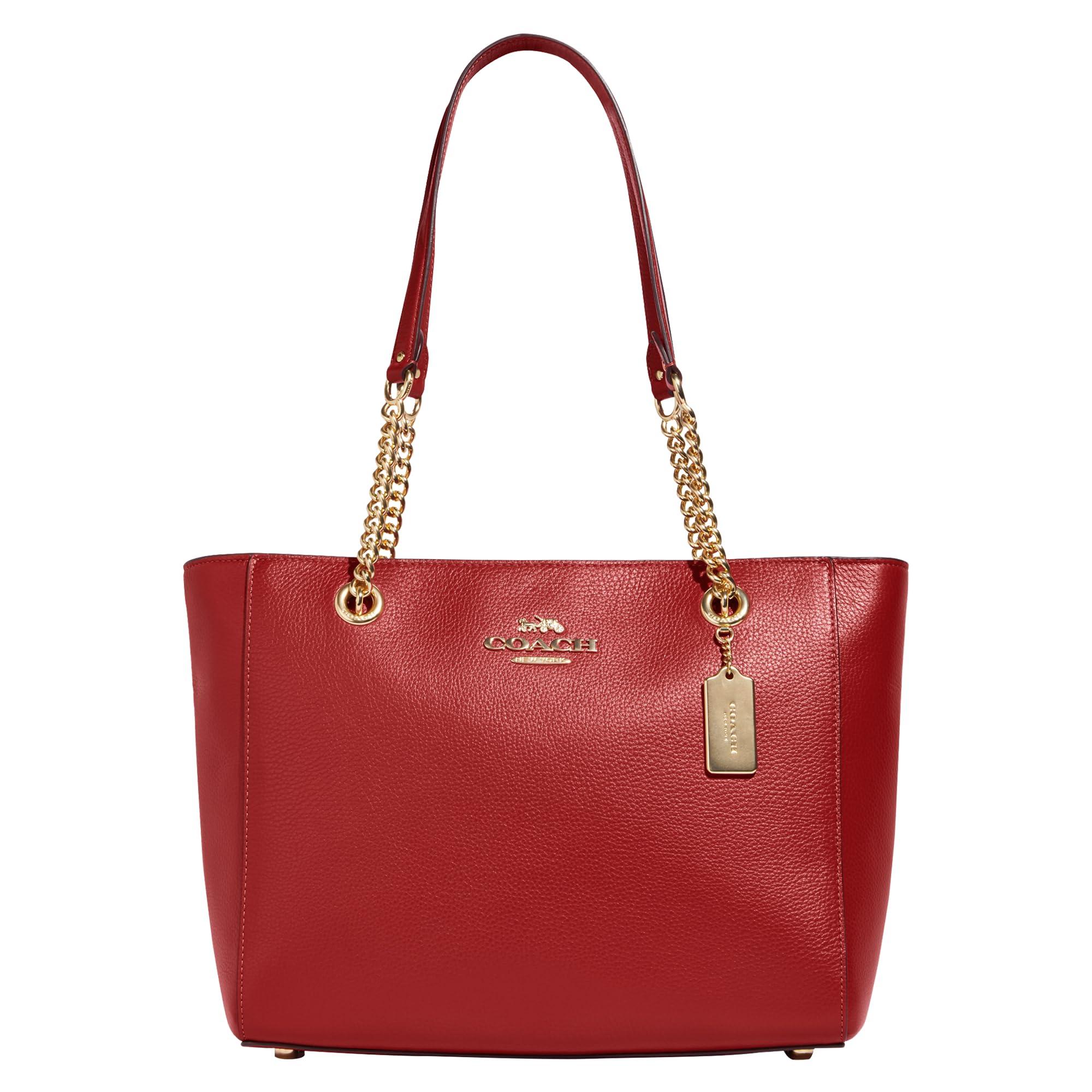 cammie chain tote in colorblock