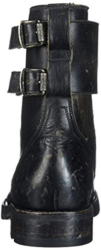 frye officer cuff boot