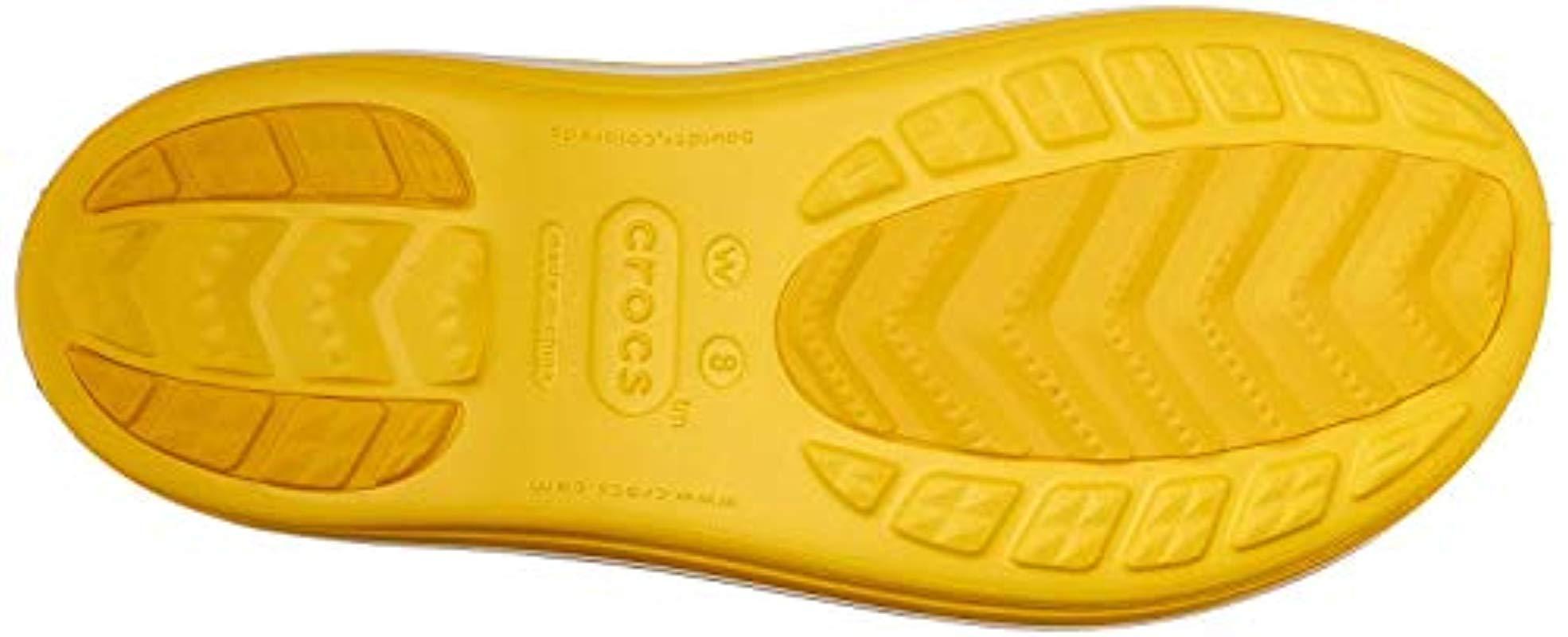 Crocs jaunt shorty store boot yellow