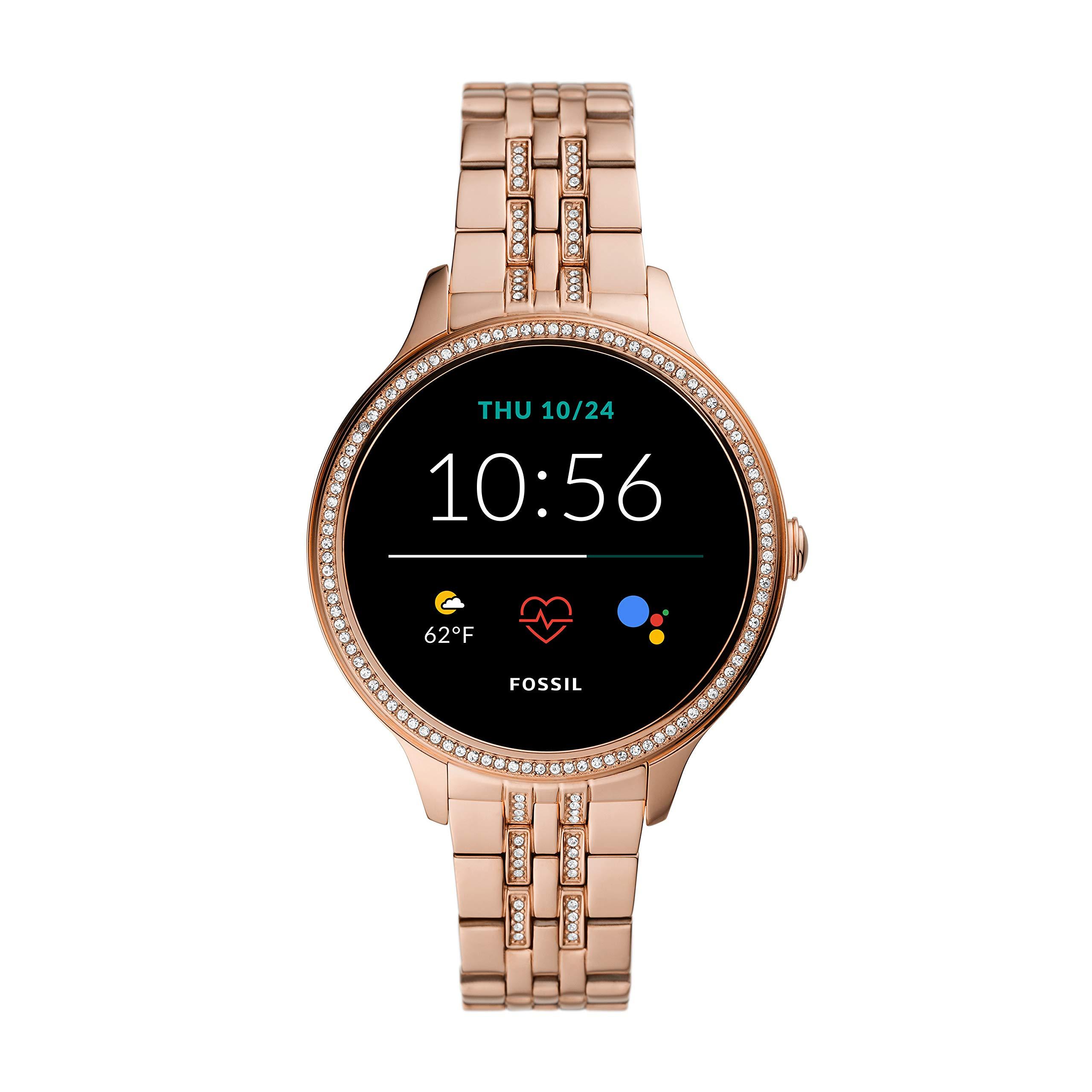 Fossil 42mm Gen 5e Stainless Steel Touchscreen Smart Watch With Heart Rate  in Rose Gold (Metallic) - Save 47% - Lyst