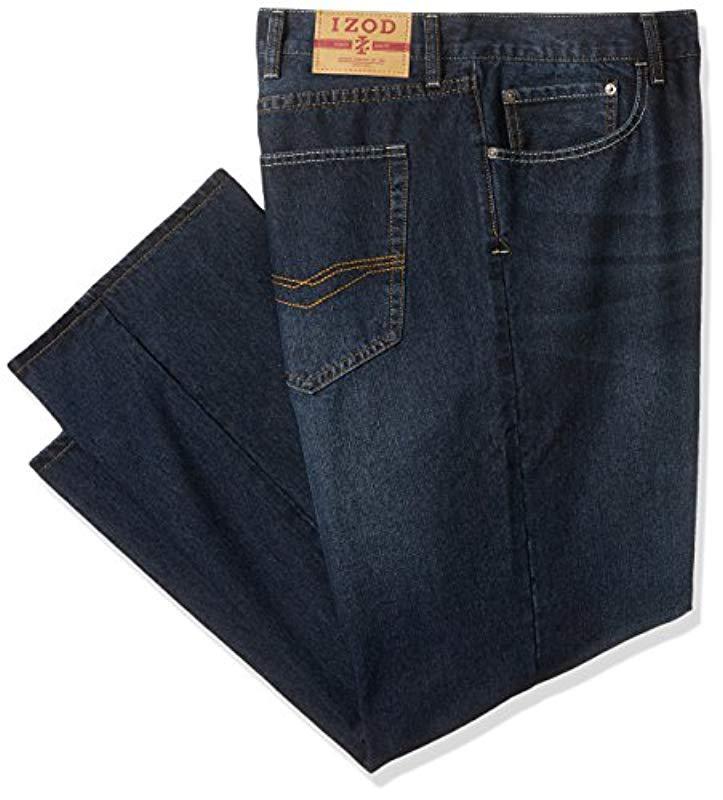 izod relaxed fit jeans