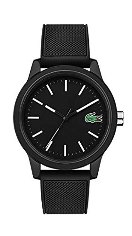 lacoste gold watch mens