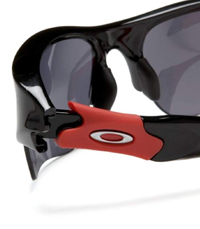 Oakley Flak Jacket Xlj Arizona Diamondbacks Sunglasses,black And Red Frame/black  Lens,one Size for Men | Lyst