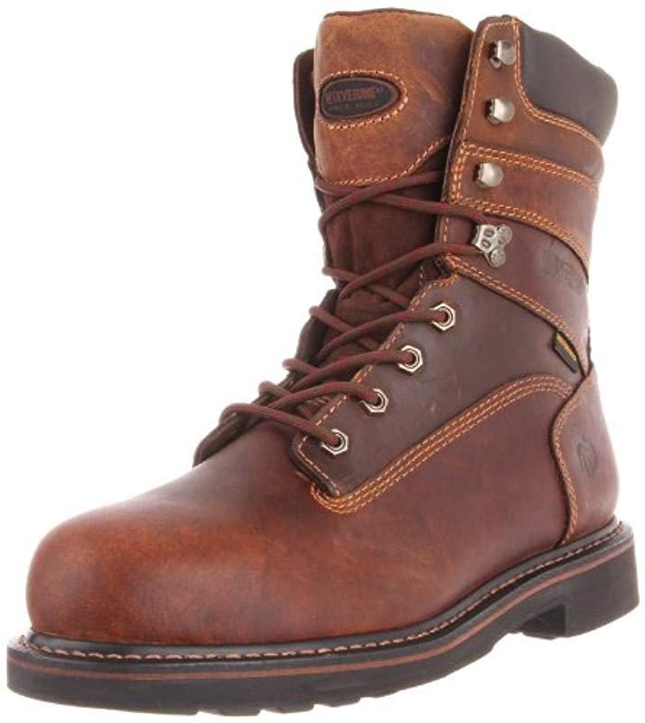 wolverine flat sole boots