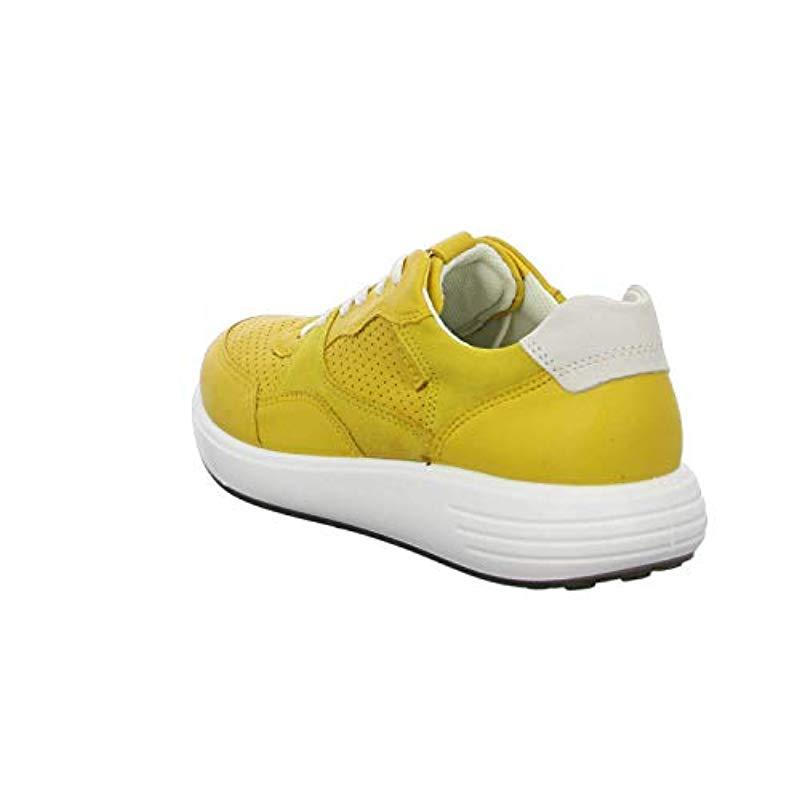 ecco yellow sneakers