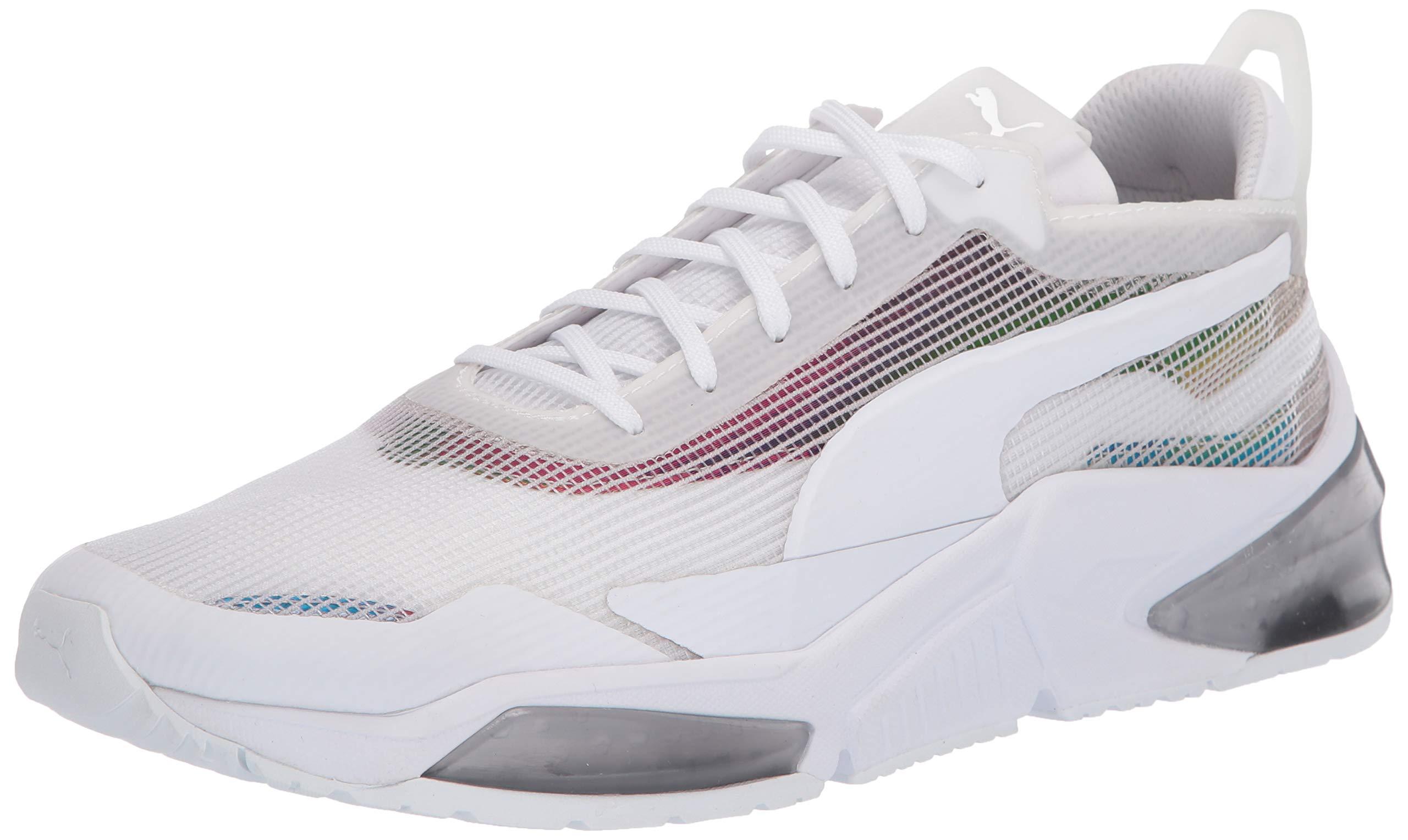 PUMA Lqdcell Optic Xi Iridescent Training Shoes in White | Lyst