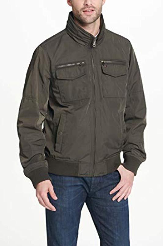 tommy hilfiger performance bomber jacket