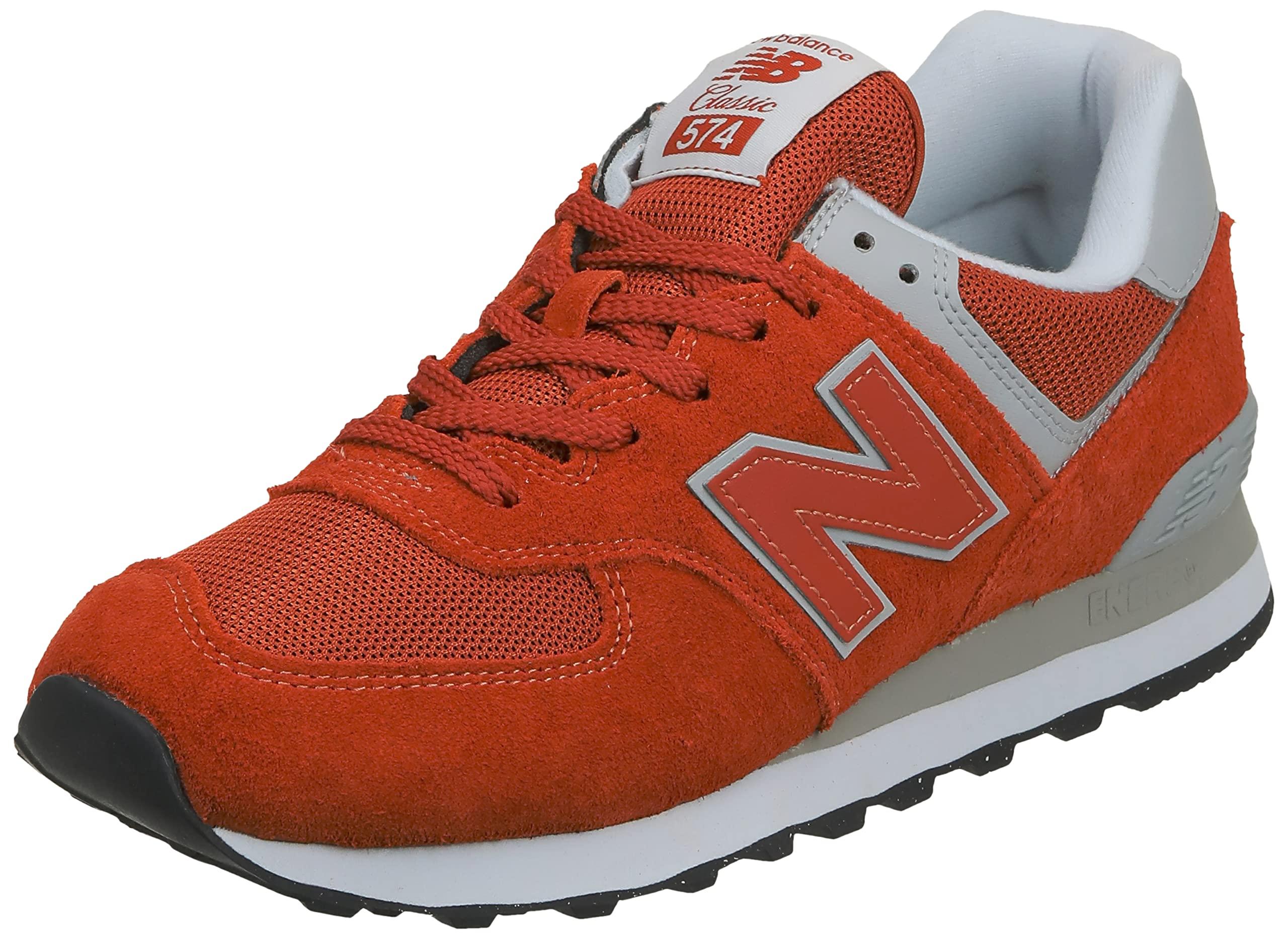 New Balance 574 V2 Lace-up Sneaker in Red for Men | Lyst
